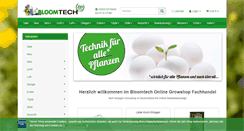 Desktop Screenshot of bloomtech.de